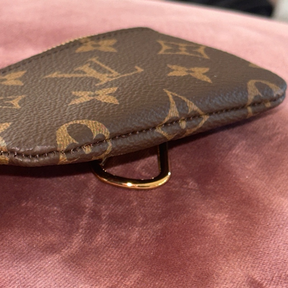 Louis Vuitton Brown Monogram Key and Card Holder Pouch - Picture 7 of 7